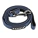 PUPPIA Two Tone Dog Lead Strong Durable Comfortable Grip Walking Training Leash for Small & Medium Dog, Royal, Small