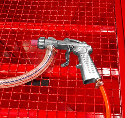 Dragway Tools Model 90 Sandblasting Cabinet with Gun and Nozzles