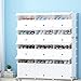 JOISCOPE Shoe Rack, 10 Tier 20 Pairs Shoe Storage Cabinet, Free Standing Shoe Shelf Organizer for Boots Slippers High Heels, for Closet Bedroom Entryway Hallway