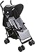 JYOKO Kids Mat Compatible with Maclaren Quest (New Version: Padded) (Black Star)