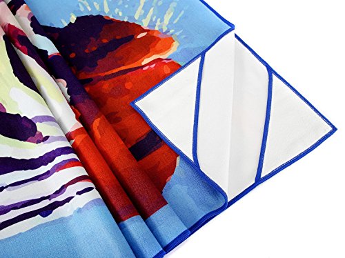 image for Heathyoga Hot Yoga Towel, Limited Animal Collection, 100% Microfiber Y