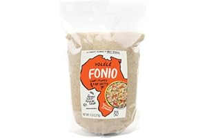 YOLÉLÉ Yolele Premium Precooked Fonio African Supergrain Ancient Grains Gluten-Free Non GMO Organic Fonio Grain Vegan Protein High Fiber Super Food Keto Paleo-Friendly Rice Alternative 5-lb Bag