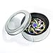 Opard Tri Rainbow Fidget Spinner R188 Central Bearing Colorful for Child and Adult (Zinc Alloy Whirlwind)