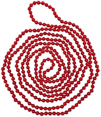 70 Inch 4MM Polished Genuine Red Coral Multi-layer Long Endless Infinity Beaded Necklace.