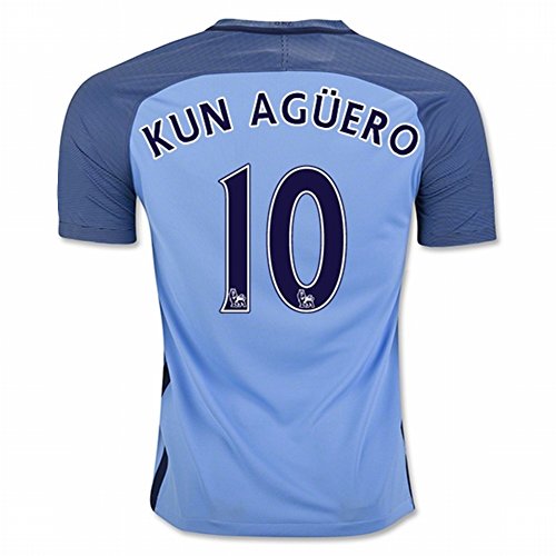2016 2017 Manchester City Fc 10 Sergio Aguero Home Football