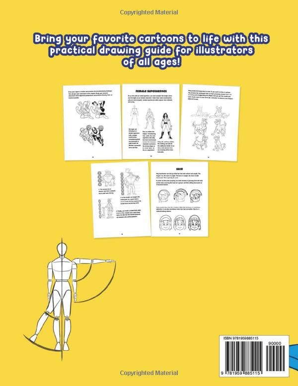 How to Draw Cartoons for Beginners: The Ultimate Drawing Guide for Kids and Adults to Create Amazing Cartoon Characters How to Draw Cartoons for Beginners: The Ultimate Drawing Guide for Kids and Adults to Create Amazing Cartoon Characters How to Draw Cartoons for Beginners: The Ultimate Drawing Guide for Kids and Adults to Create Amazing Cartoon Characters Paperback Kindle