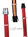 uphere 24 Pieces Set = 24-pin x 4, 8-pin x 12, 6-pin x 8 Cable Comb for Compatible Models 3 mm Cable Gesleeved Up to 3.4 mm/0.13inch,CM600