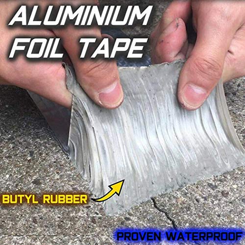 2019 Upgrade Version - Super Waterproof Tape Butyl Rubber foil Tape (1.2mm5cm5m) - Thumbnail 7