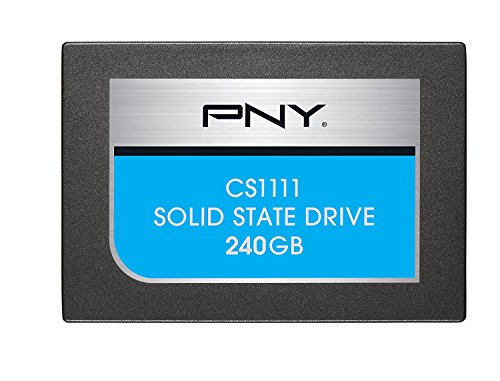 PNY 240GB CS1111 internal 2.5 inch SATA III Value Solid State Drive (SSD7CS1111-240-RB)