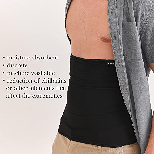 CHARM Stomach Wrap Japanese Haramaki Mens Belly Warmer Womens