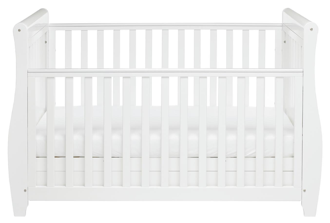 babymore stella sleigh cot bed