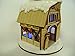 Ginger Cottages - Santa's Reindeer Barn Ornament GC114