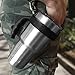 Beast Handle for 20oz 30oz Stainless Steel Tumbler Rambler Cup - Red | Green Steel