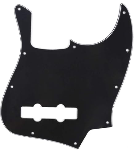 Spitfire Jazz Bass ピックガード Amazon.com: Musiclily Pro 11-Hole J Bass Pickguard for JPN