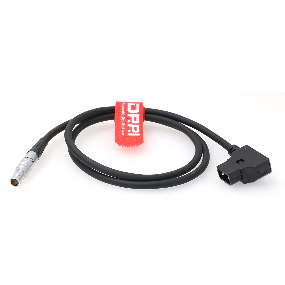 DRRI 7-pin CAM to 3-pin Fischer RS Cable for ARRI cforce RF/cmotion cPRO motor (5+2 pin-dtap)