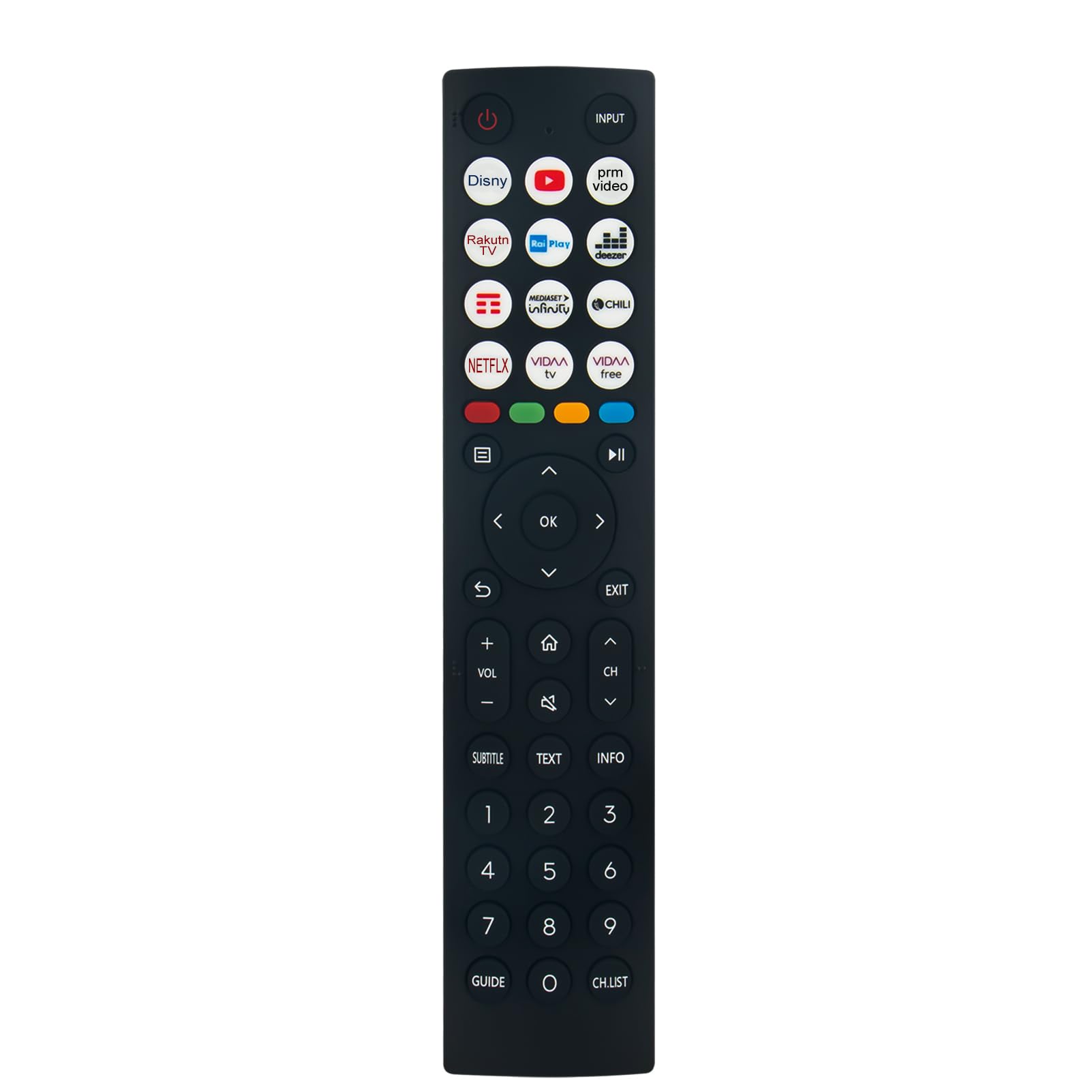 VINABTY EN2Q36H Replacement Remote Compatible with Hisense TV 40E43KT