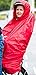 Hamax Rain Poncho – Waterproof and Windproof Child Bike Seat Cover with Hood