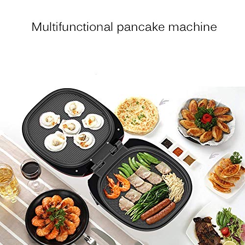 Bdesign Double Up Compact elektrische koekenpan Hot Oven met Dual kookpannen Nonstick, for Pizza, Burgers, koekjes… - Afbeelding 6
