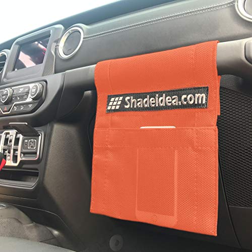 Tela Solar Shadeidea Jeep Wrangler JLU 2018-2023 - Malha UV 4 Portas