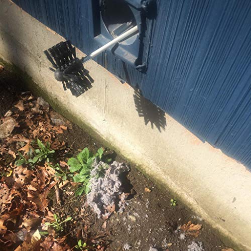 LONGZUOS Dryer Vent Cleaner Kit, Duct Cleaning Kit Lint Remover Extends Up to 16 Feet Synthetic Brush Head, Pipe Clean Brush /Boiler Brush /Chimney Brush 8 Rods 1 Brush Head (8 Rods 1 Brush Head) - Thumbnail 5