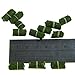 80pcs in 1 Bottle Green Grass Carp Baits Fishing Lures Fishing Baits