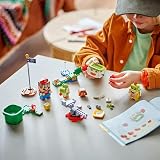 LEGO Super Mario Adventures Bowser Jr Clown Car 71439 with interactive Mario view 2