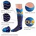 Deer Mum Kids Boys Girls Cute Owl Pattern Cotton Knee High Long Socks(3-12Y)