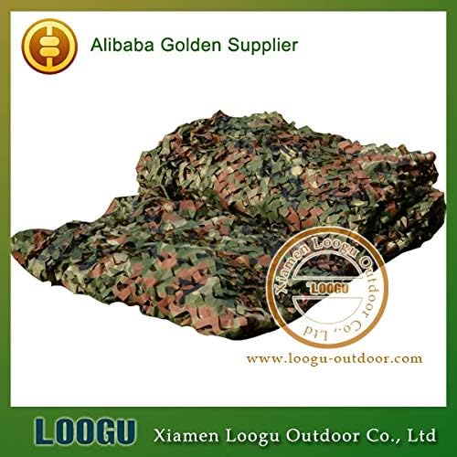 VietFA Shade Sails & Nets - Loogu 1.5M x 9M (5FT x 29.5FT) Woodland Digital Camo Netting Military Army Camouflage Net Jungle Sun Shelter for Hunting Camping 1 PCs