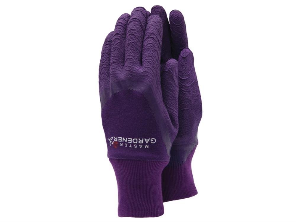 Town & Country 0 Jns_464269 Town Country TGL272M TGL272M Master Gardener Ladies Aubergine Gloves Medium , Black, M, 1 pack