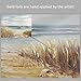 ARTISTIC PATH Seashore Artwork Coastal Wall Art: Abstract Beach Art Painting Print on Wrapped Canvas for Room Decoration (24