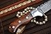 Perkin Knives - Handmade Damascus Hunting Knife - Beautiful Camping Knife - Full Tang