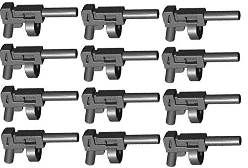 LEGO Pack of 12 Minifigure Tommy Guns