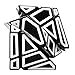 Twister.CK 3x3 Ghost Cube,Magic Cube with White Stickers,3x3 Speed Cube Sticker,Ghost Speed Cube Abnormity 3x3 Magic Cube Puzzles,Brain Teaser Puzzle for Cube Teasers.