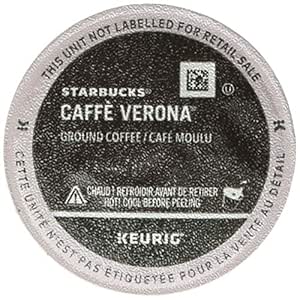 starbucks caffe verona coffee pods