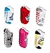 Monopoly Womens Socks Jail No Show 6 Pack (Fuchsia)