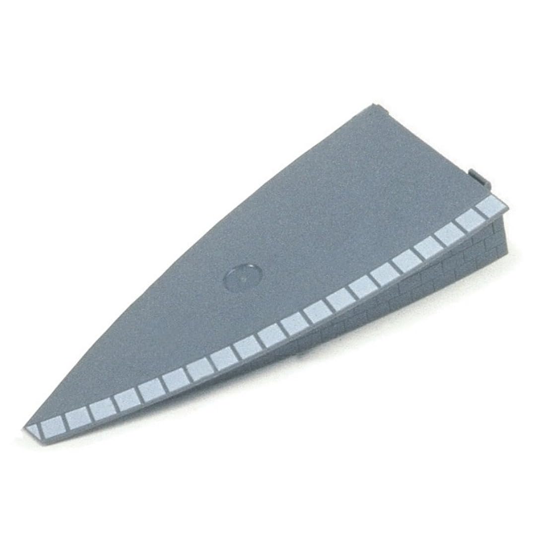 Hornby R464 OO Gauge Platform Ramp, Model Train Accessories for Adding Scenery, Dioramas, Woodland, Buildings and More to 00 Gauge Model Railway - 1:76 Scale, Grey