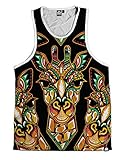 INTO THE AM Jeffrey Giraffe Premium All Over Print Tank Top