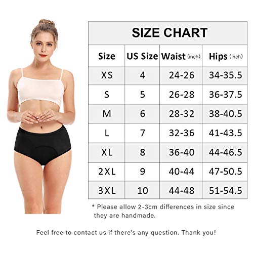 Wirarpa Women S Cotton Underwear High Waist Briefs Full Coverage Panties Ladies Comfortable Underpants 5 Pack Assorted X Large Pricepulse