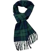 Briomhar Women's Cashmere Scarf - Plaid Scarf For Men 100% Cashmere Tartan Made in Scotland