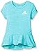 Adidas Girls' Short Sleeve Tee with Ruffle