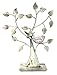 JPSR Bejeweled DisplayBird Nest Jewelry Tree Earring Holder~Bracelet Stand~Necklace Organizer Jewelry Display (Antique Silver)