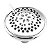 Wassern Shower Head, High Pressure Flow Wall Mount Massage Rainfall Powerful Rain Spray 4 inch 67Jets 6 Setting Adjustable Swivel Joint Chrome