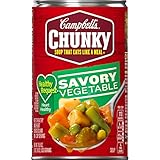 Campbell's Chunky Healthy Request Soup, Savory Vegetable, 18.8 Ounce (Pack of 12)