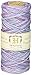 Hemptique 100% Hemp Cord Spool - 62.5 Meter Hemp String - Made with Love - No. 20 ~ 1mm Cord Thread for Jewelry Making, Macrame, Scrapbooking, DIY, & More - Variegated Pastel