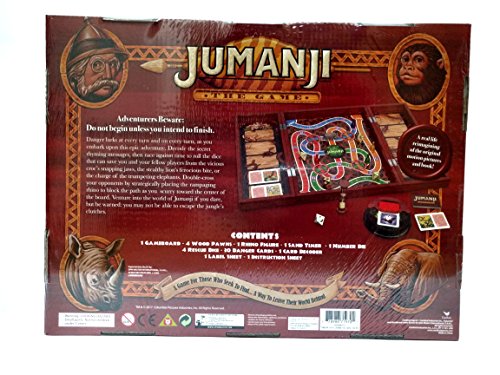 Jumanji The Game In Real Wooden Box