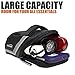Ibera Saddle Bag 1L - Water-resistant, Strap-on Bike Bag In Multiple Colors - Bike Bags For Bicycles Mounts To All Bike Seats - Fit All Your Tools & Essentials - Bicycle Bag Taillight Compatible