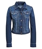 Aeropostale Women's Dark Wash Denim Jacket