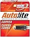 Autolite 65-4PK Copper Resistor Spark Plug, 4 Pack