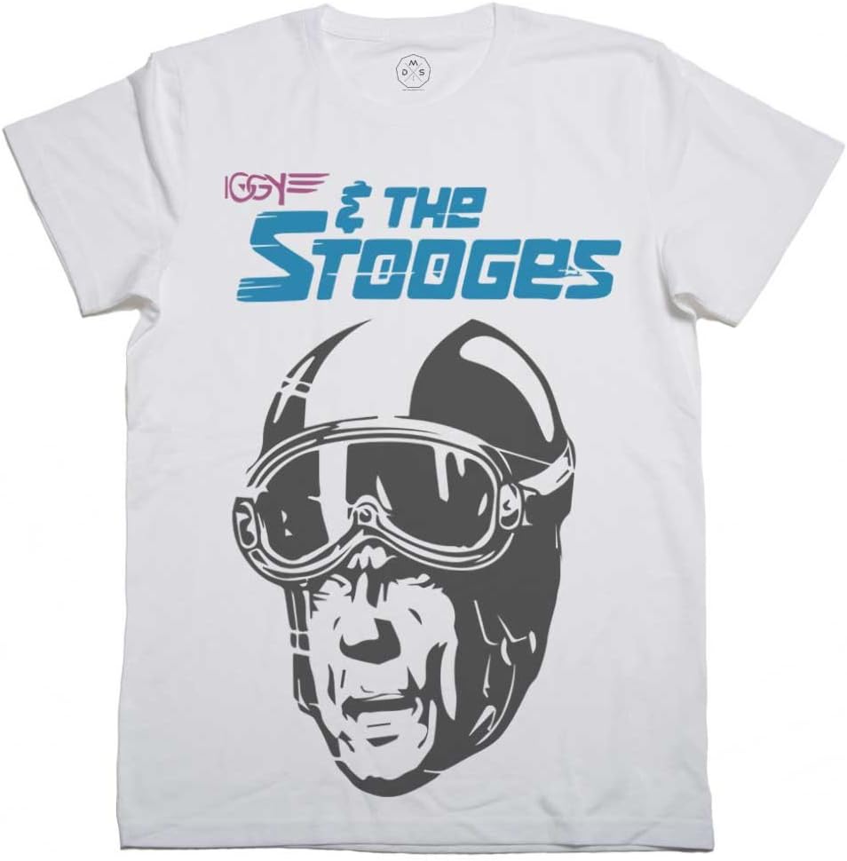 T-Shirt Iggy Vintage, Maglietta Musica Punk Rock W