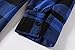 Tribear Women's Oversize Loose Asymmetrical Long Sleeve T Shirt Dress (XX-Large, Blue)
